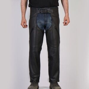 Hot Leathers CHM5001 Men's Classic Black